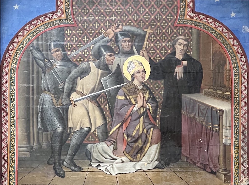 Martyrdom of Saint Thomas à Becket (Bayeux Cathedral)